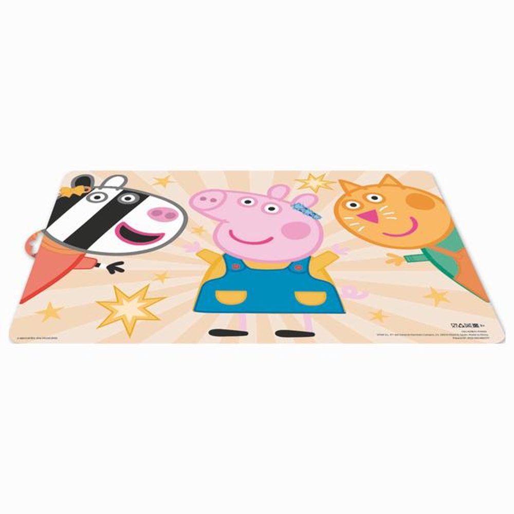 Levně STOR PROSTÍRÁNÍ PLASTOVÉ PEPPA PIG 43X28,1 CM