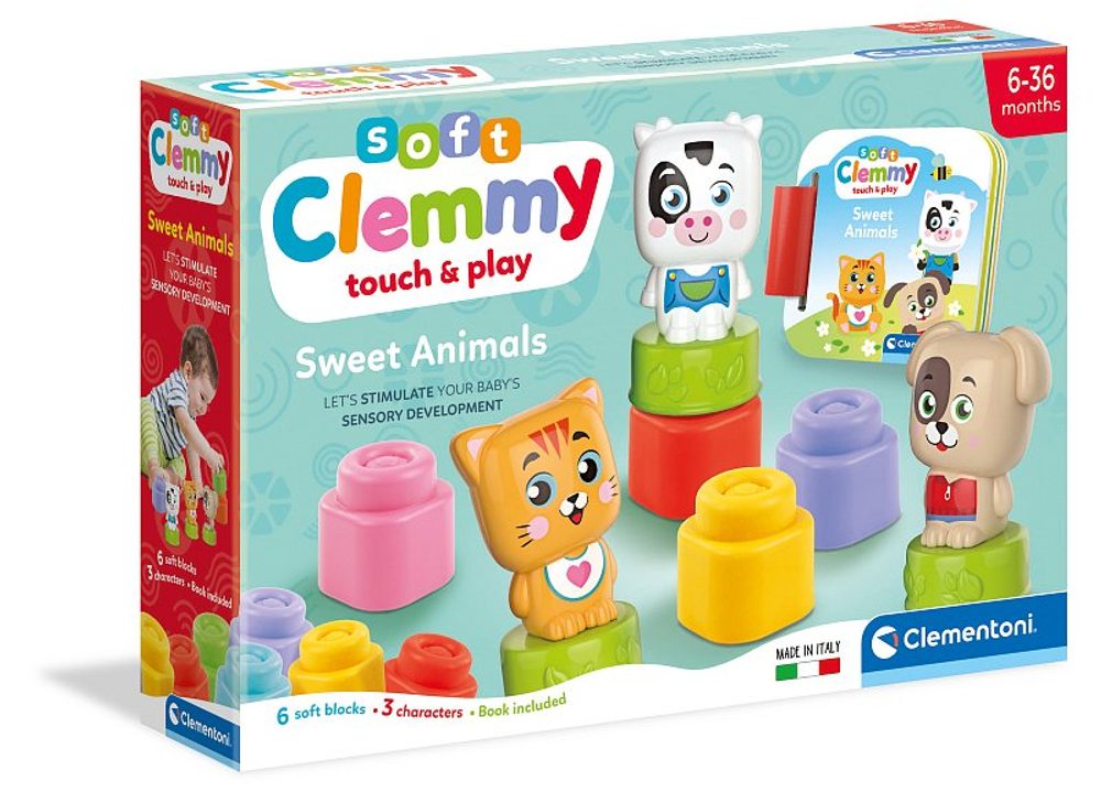 Levně CLEMENTONI Clemmy Baby - Roztomilá zvířátka