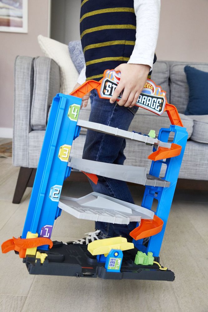 Levně HW CITY PŘENOSNÁ GARÁŽ