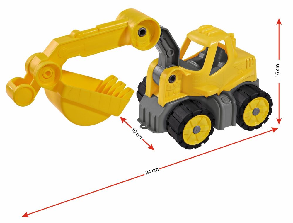 Levně BIG Power Worker Mini bagr 23 cm