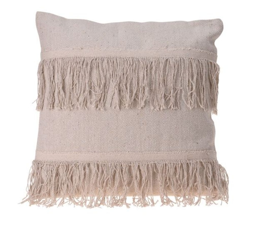 Levně HOMESTYLING Polštář dekorační se střapci bavlna 45 x 45 cm DESIGN 1 KO-A35850010des1