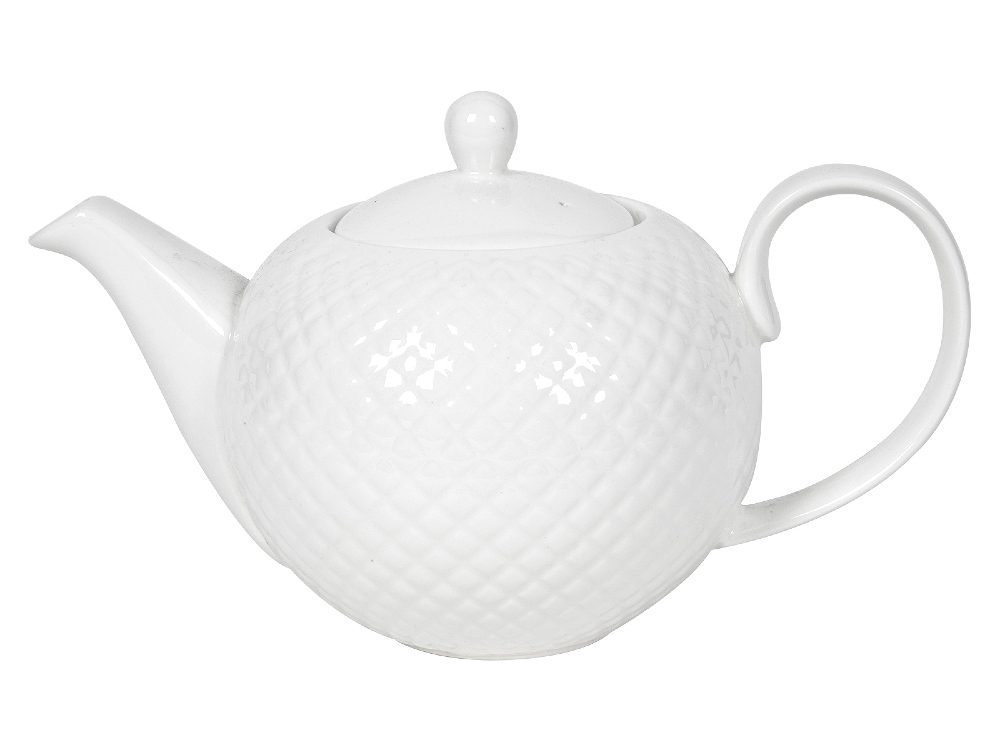 Levně HIT Konvice na čaj porcelánová DIAMANT 900 ml HT-24305238