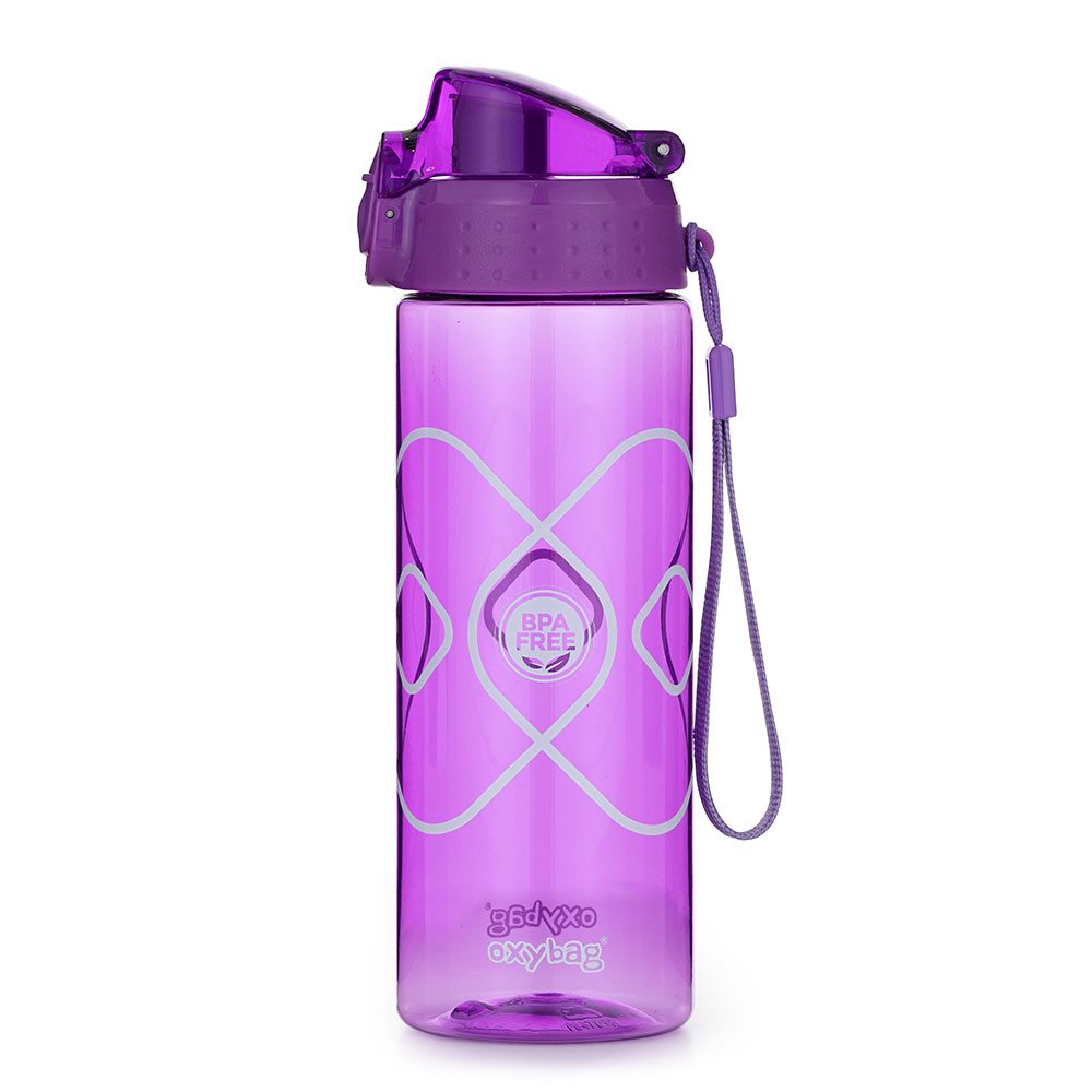 Levně Karton P+P Láhev na pití 600 ml TRITAN fialová