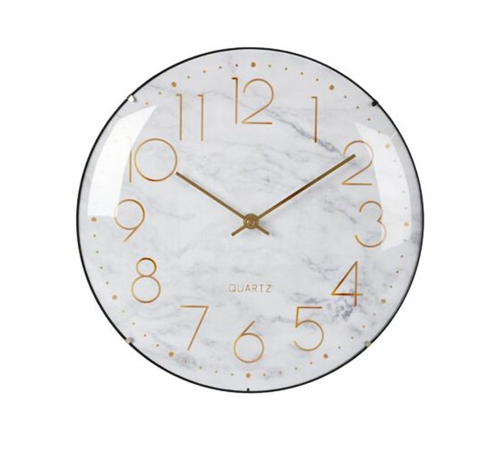 Levně SEGNALE Hodíny nástěnné 30 cm modré KO-HZ1003630modr