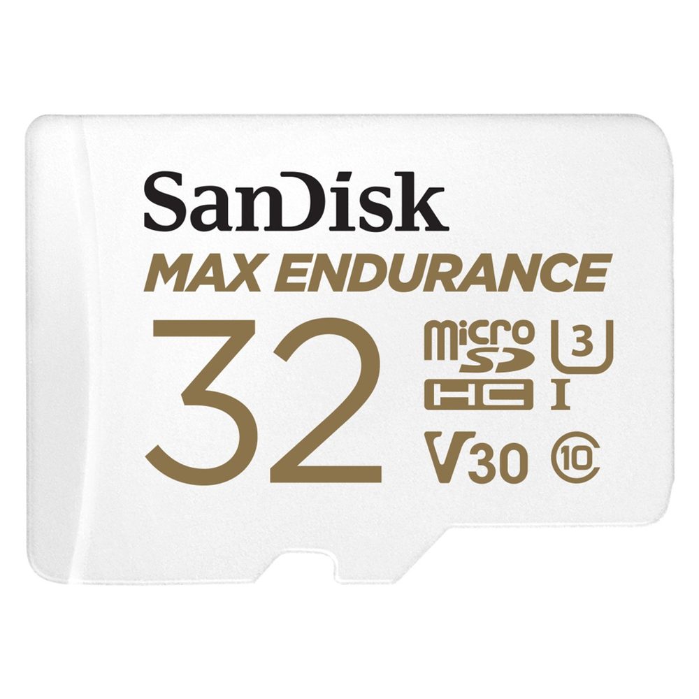 Levně SanDisk® MAX ENDURANCE microSDHC™ Card s adaptérem 32 GB