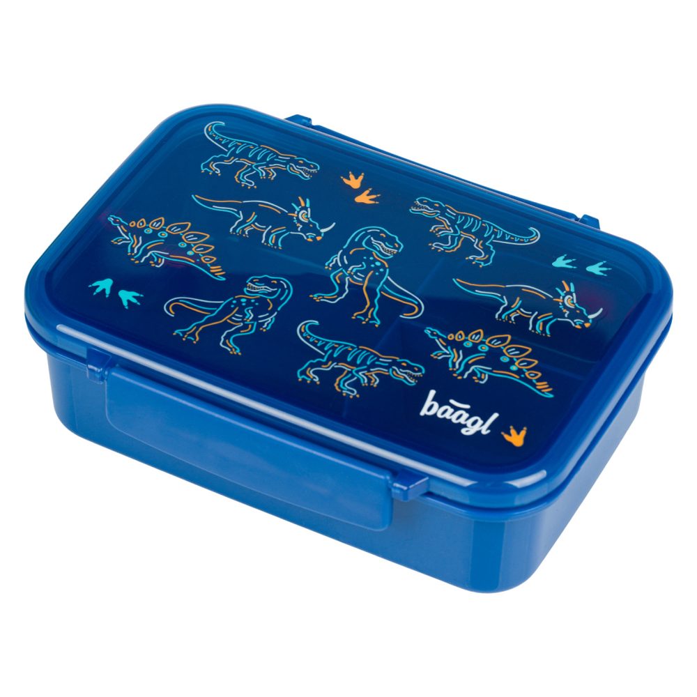 Levně BAAGL Box na svačinu s přihrádkami Dino