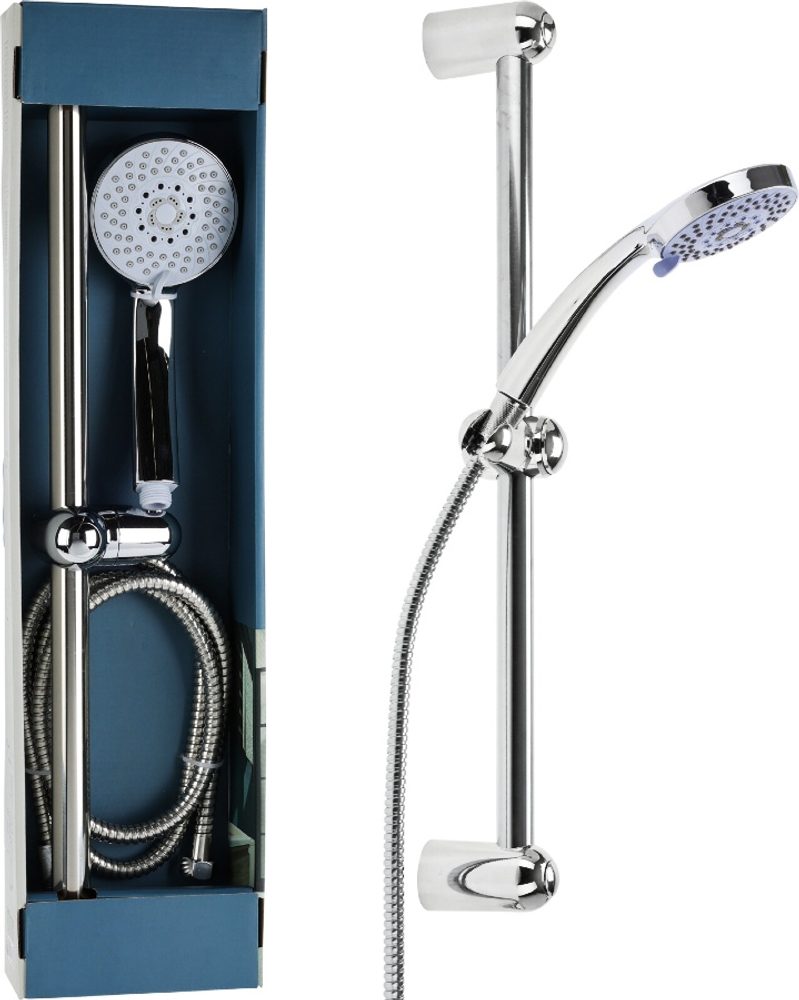Levně EXCELLENT HOUSEWARE Sprchová hlavice a hadice s držákem 5 funkcí KO-CF6000070