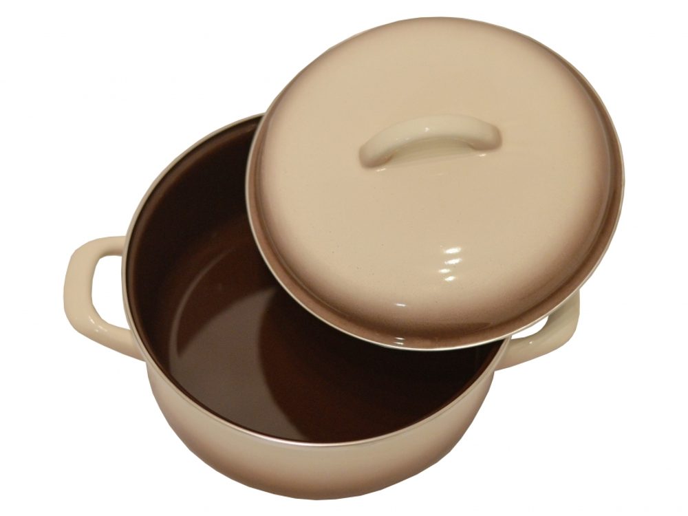 Levně rendlík+PO d20 CAPUCCINO, 2,7l, smalt