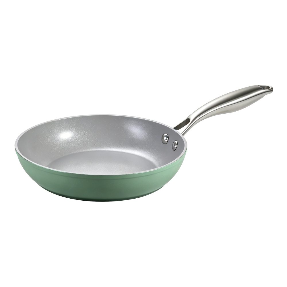 CS KOCHSYSTEME Pánev s keramickým povrchem Terra 24 cm zelená CS-109479