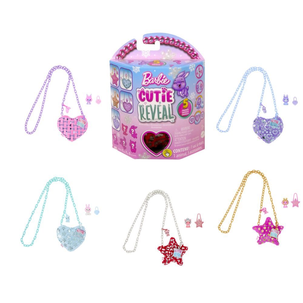 Levně BRB CUTIE REVEAL PLYŠOVÁ KABELKA ASST