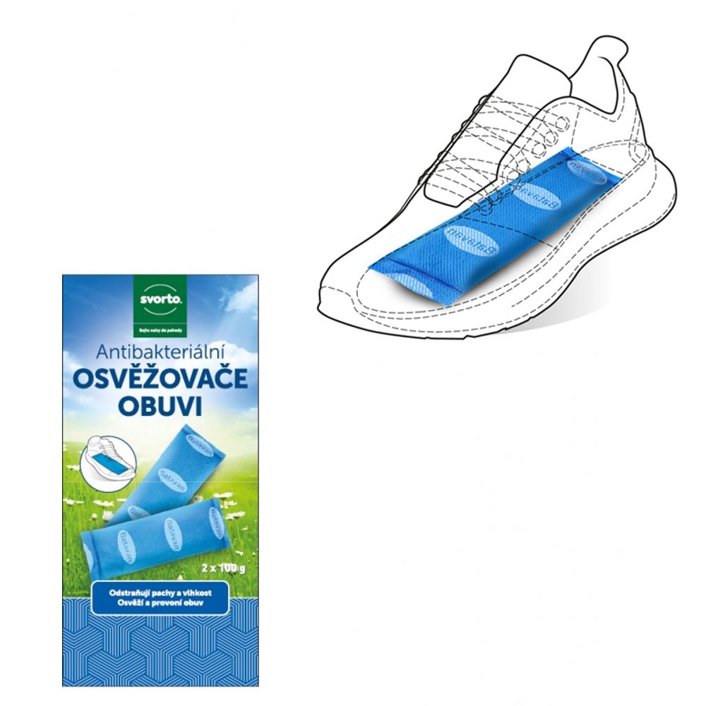 Levně 060 Antibakteriální osvěžovače obuvi