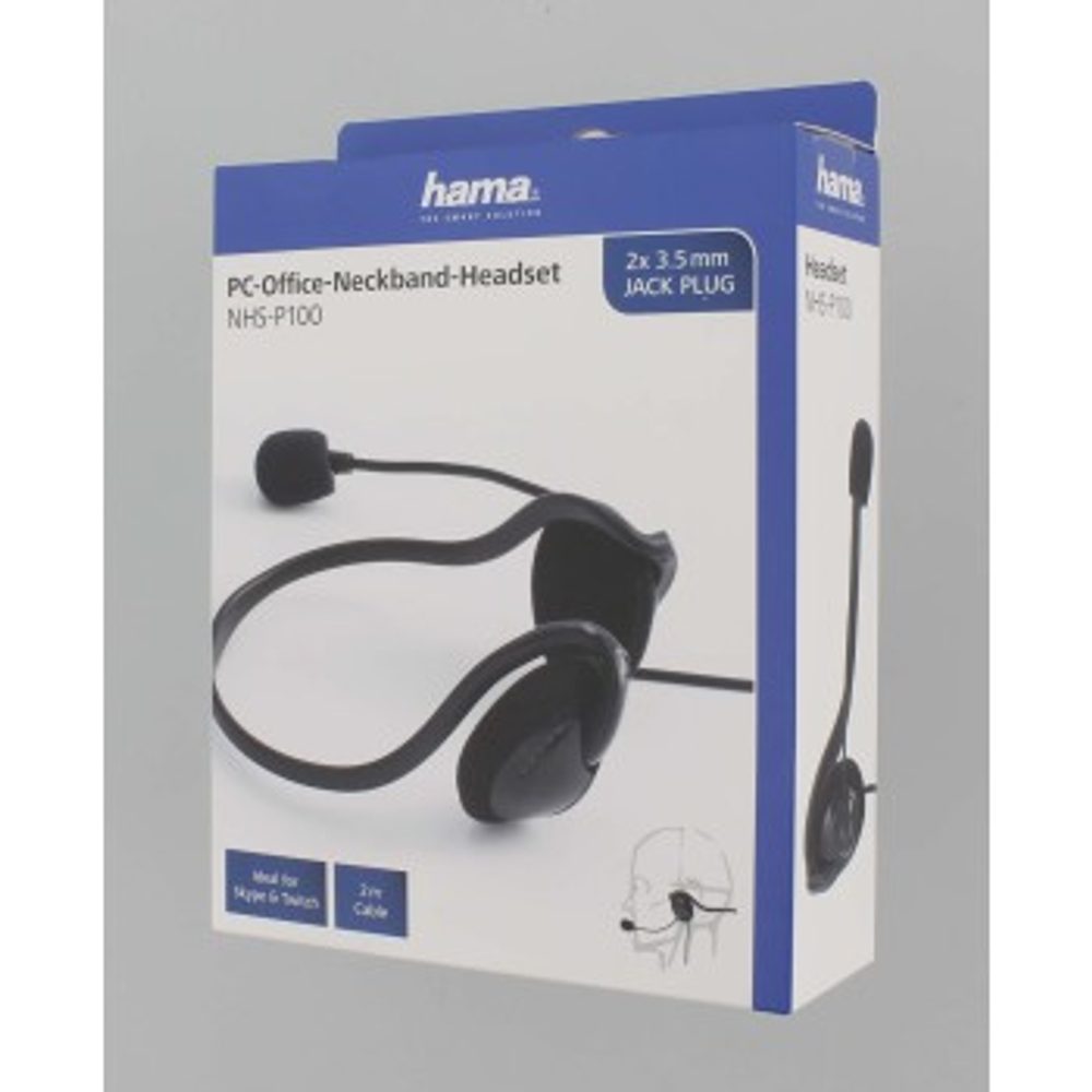 Hama PC Office Headset NHS-P100 za krk (obrázek 8)