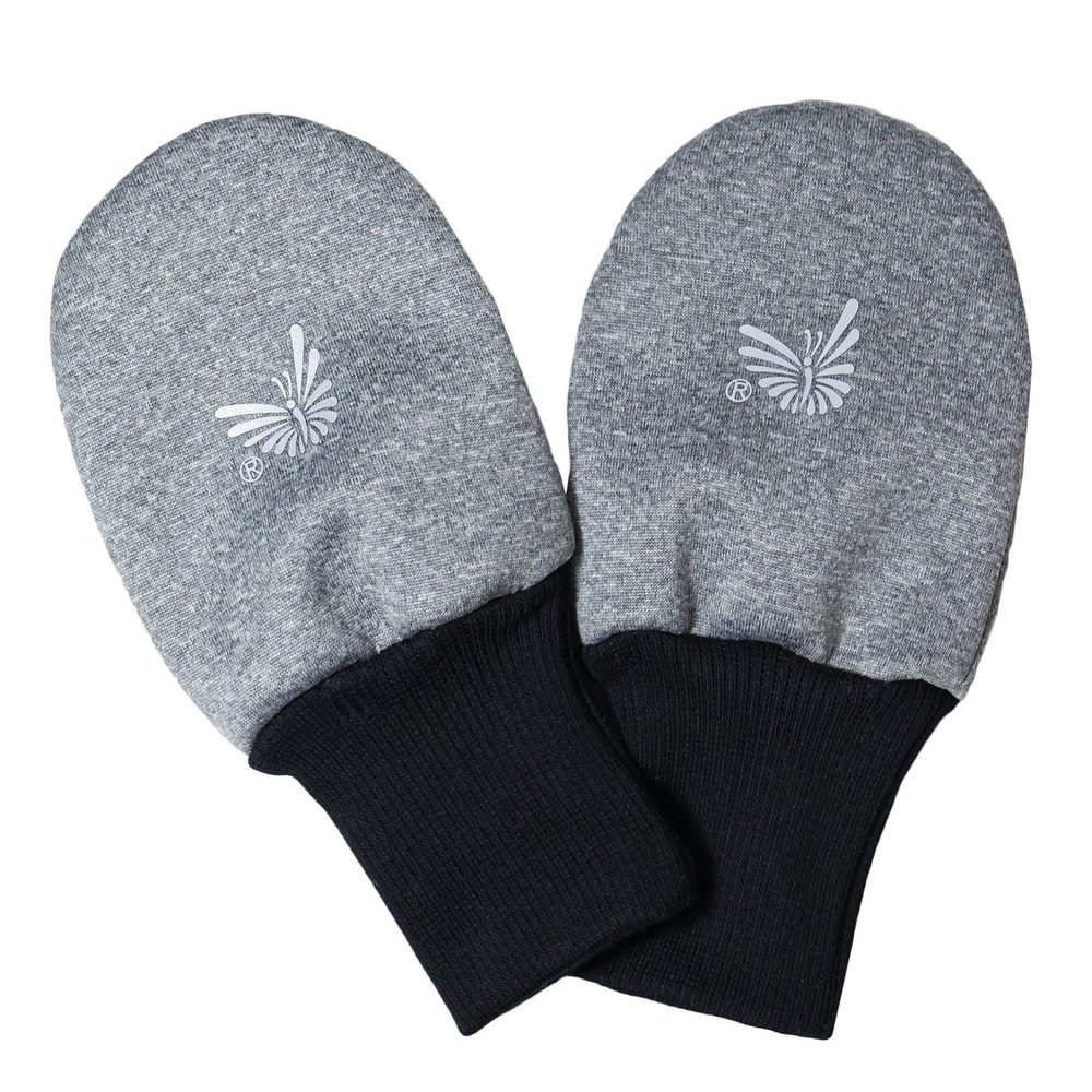 ESITO Rukavice softshell bezpalcové Šedý melír - šedá