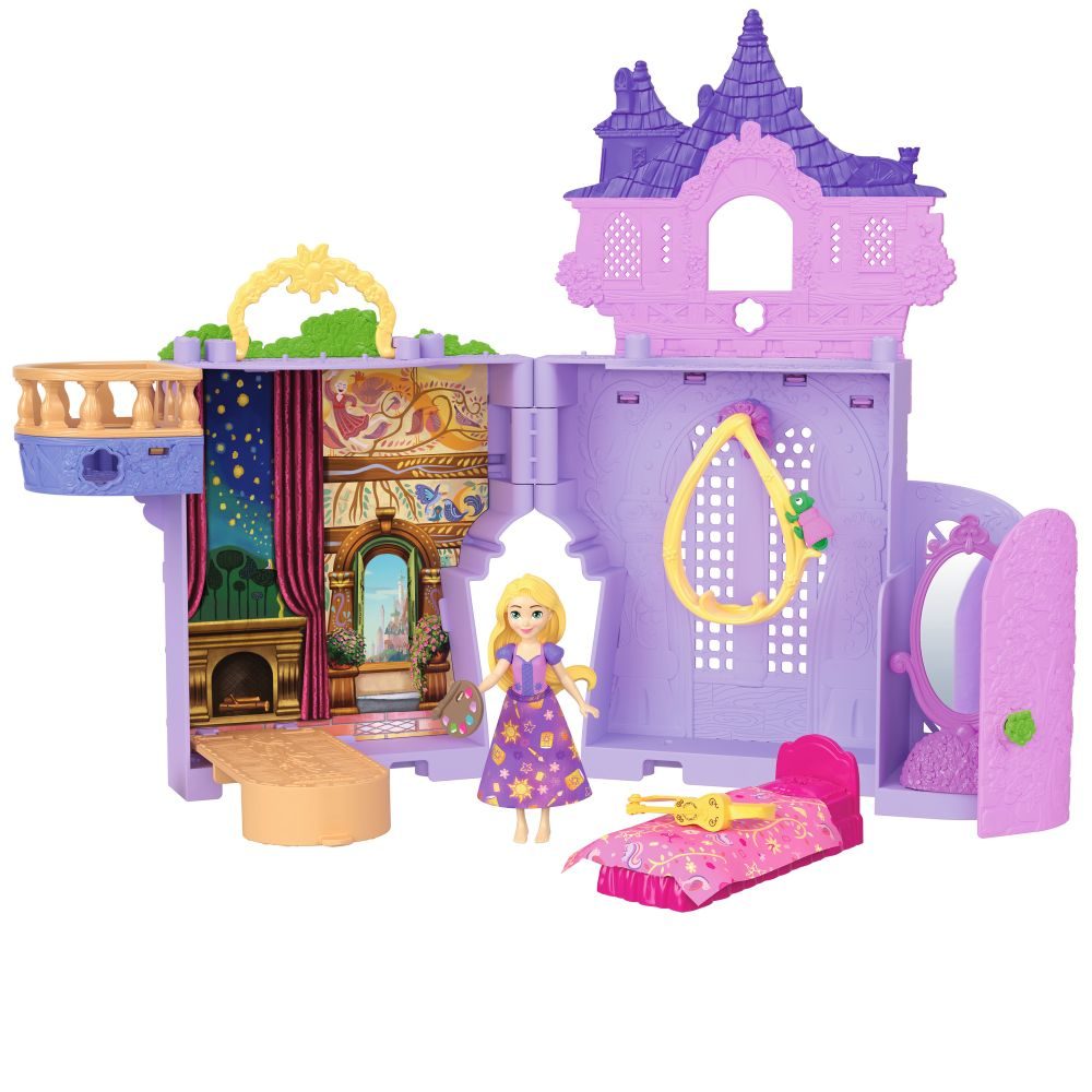 Levně Disney panenka věž s malou panenkou Locikou