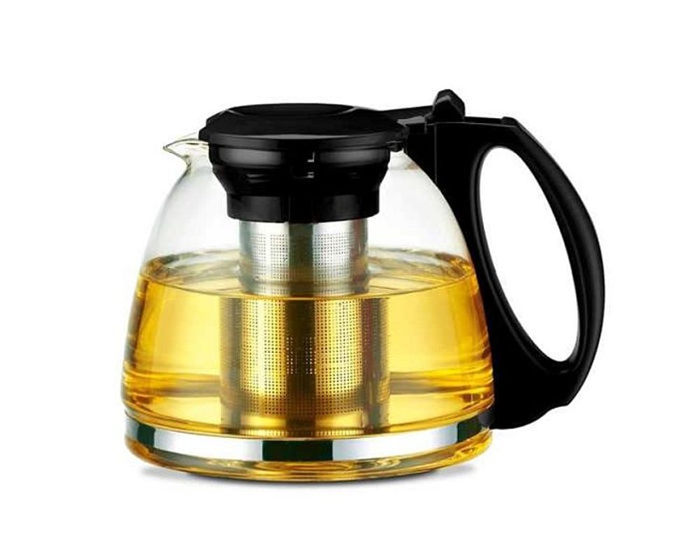 Levně konvice 1,10l, NR sítko, sklo+plast
