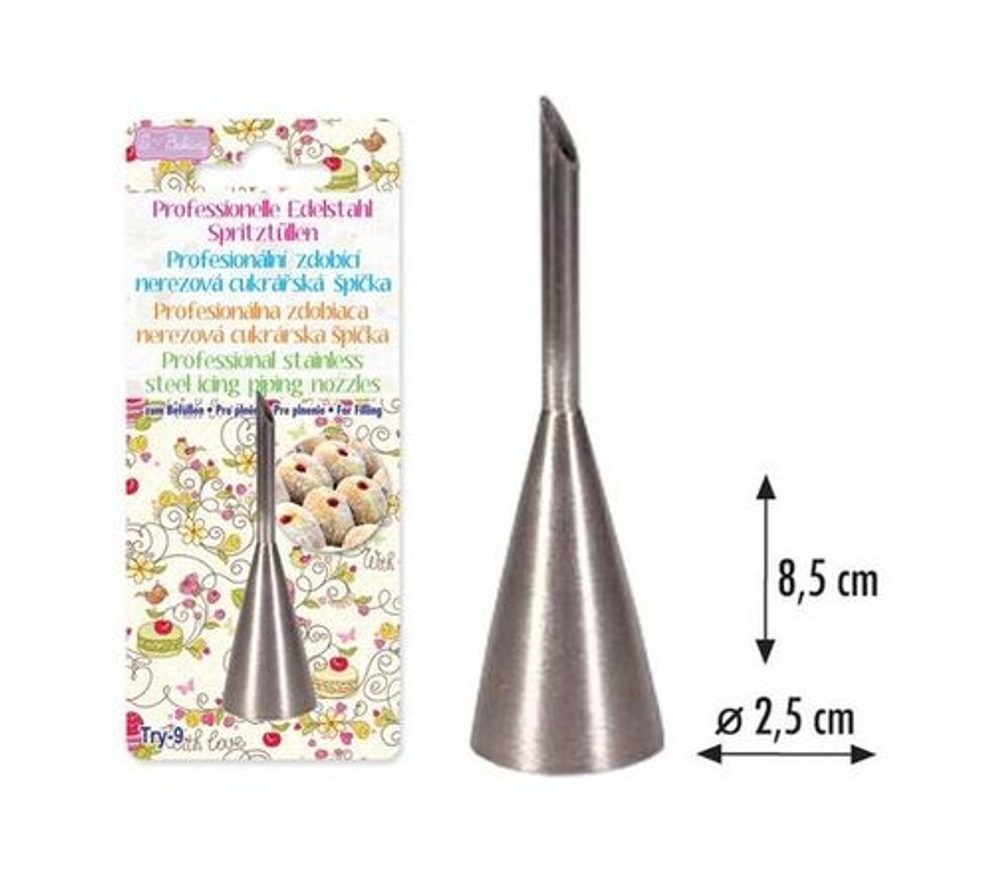 Levně špička d25x85mm PLNÍCÍ TRY-9, zdobící, NR