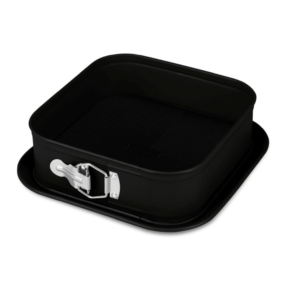 Levně BERLINGERHAUS Forma na dort hranatá s titanovým povrchem 28 x 28 cm Matte Black Collection BH-7890