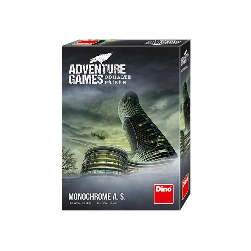 Levně ADVENTURE GAMES: MONOCHROME A. S. Párty hra