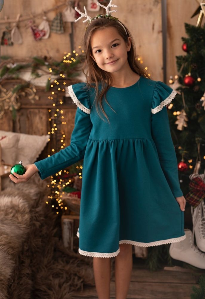 Levně Lily Grey - Dívčí slavnostní Lily Grey - kobaltové - 104