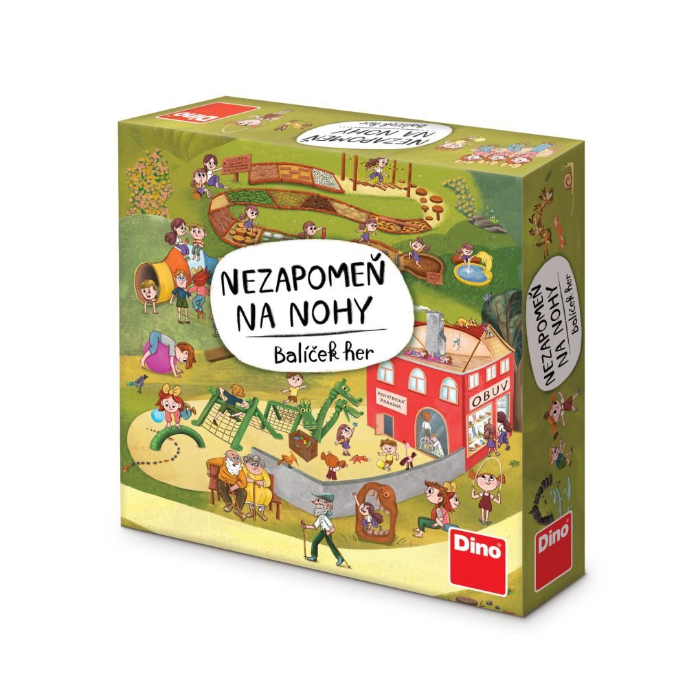 Levně NEZAPOMEŇ NA NOHY Rodinná hra
