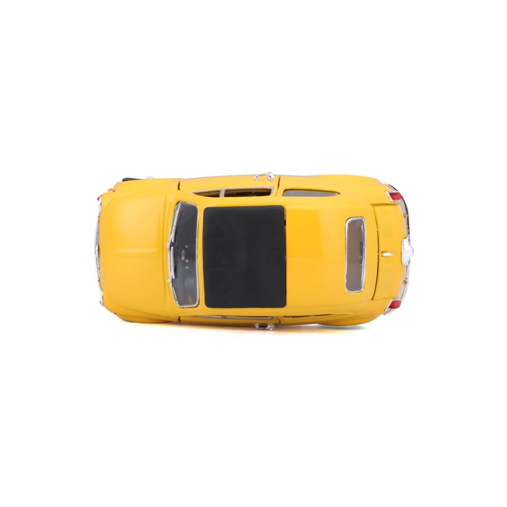Levně Bburago 1:24 Fiat 500 F 1965 Yellow