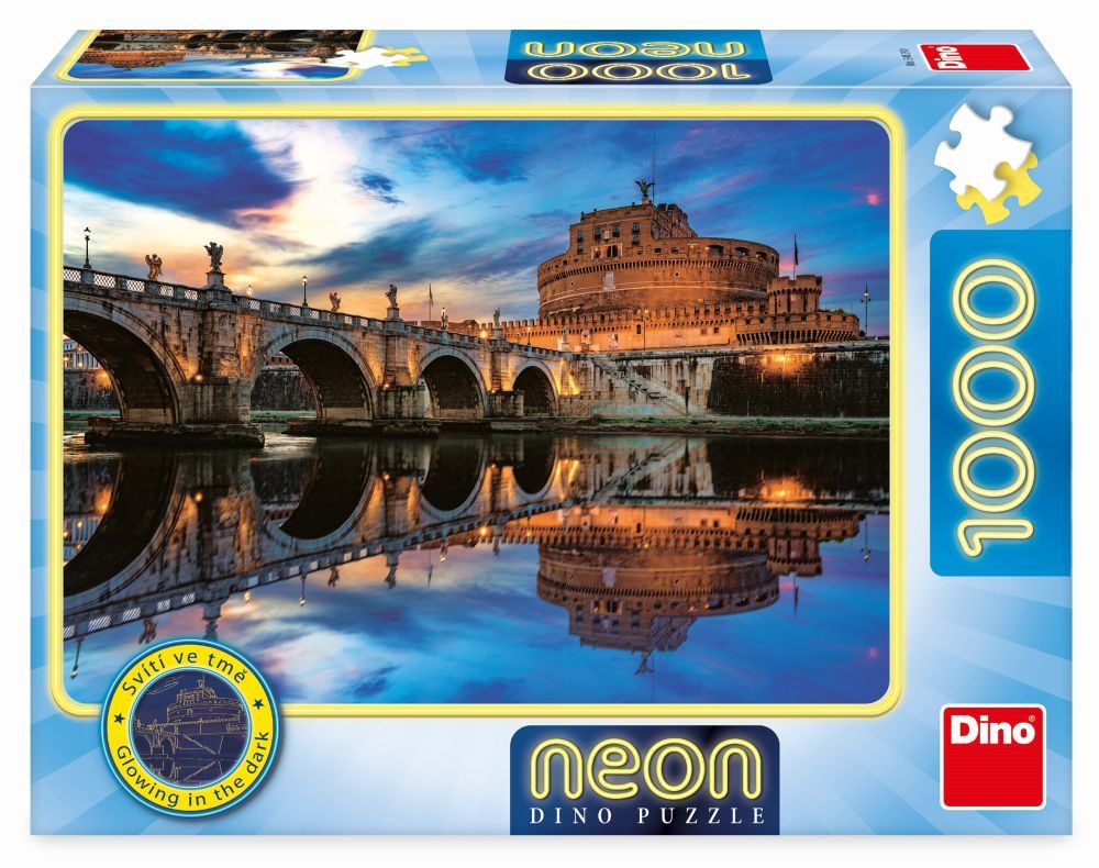 Levně ANDĚLSKÝ HRAD 1000 neon Puzzle