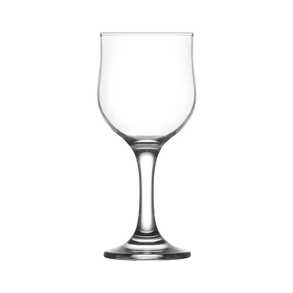 Levně sklen. 240ml, 6ks, NEVAKAR v.16,5cm - č.víno