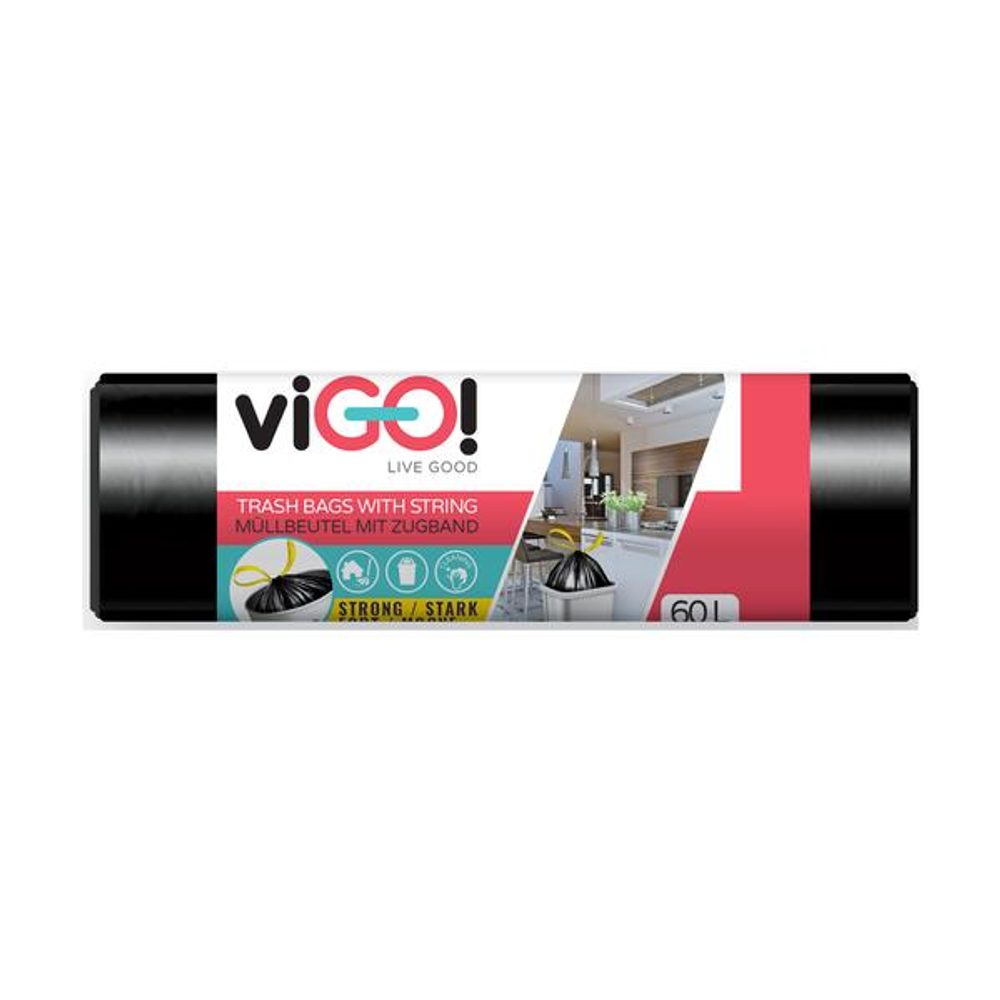 Levně VIGO PYTEL ZATAHOVACÍ VIGO 60L/15 KS 65X58CM 20MIC