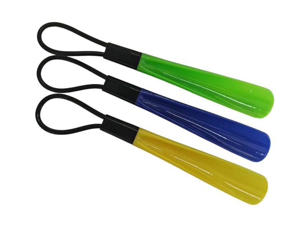 Levně lžíce na obuv 30cm, (TFA-110), MIX barev, plast