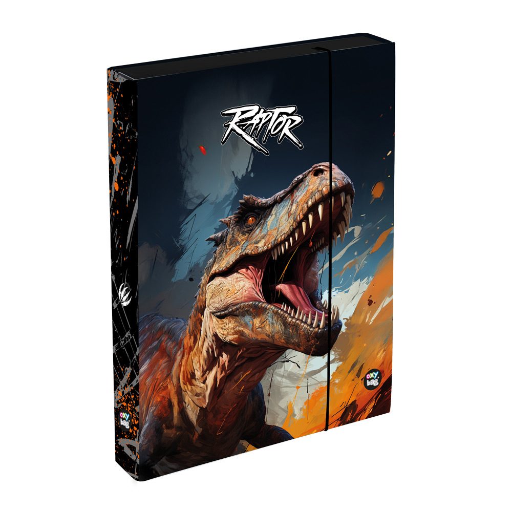 Levně Box na sešity A4 Jumbo Dino