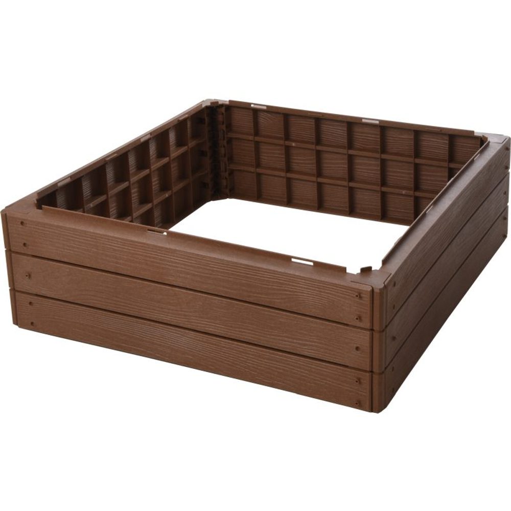 PROGARDEN Vyvýšený záhon 75 x 75 cm hnědá KO-Y89300530