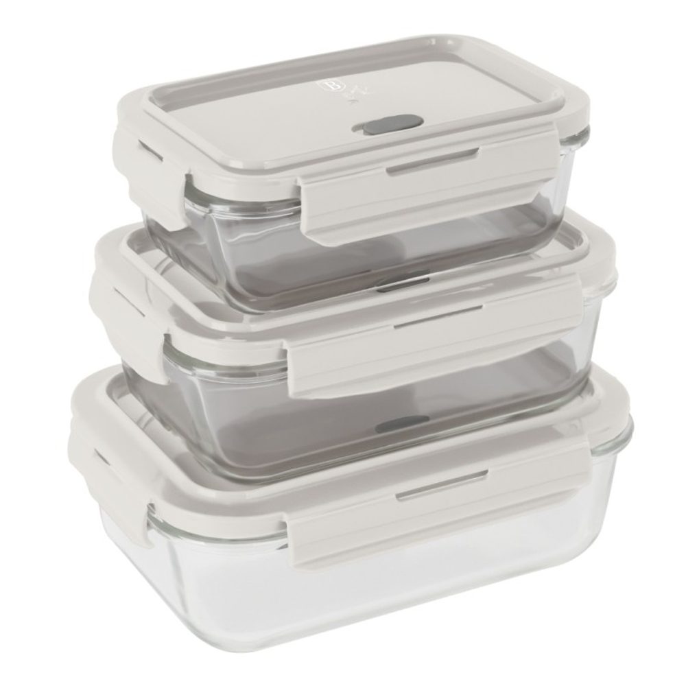 Levně BERLINGERHAUS Dóza na potraviny sada 3 ks Sahara Collection BH-8793