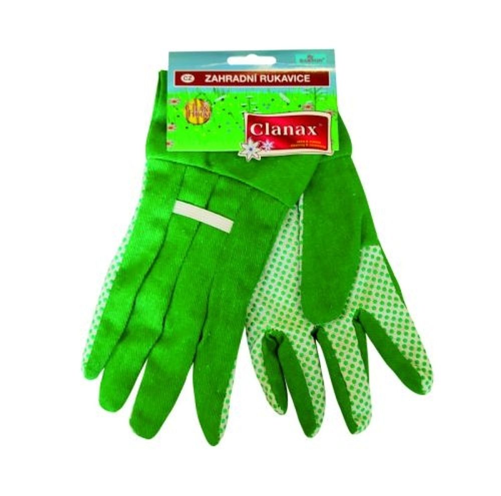 rukavice 1 pár, vel. L, PES+PVC, zahradní