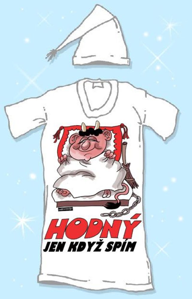 Noční košile - Hodný jen když spím - XXL