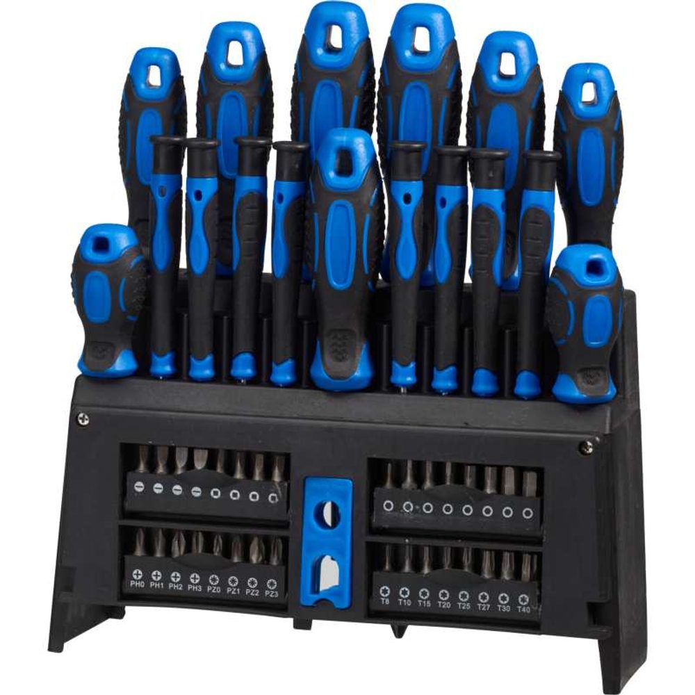 Levně FX TOOLS Sada šroubováku ve stojanu 50 ks KO-R03000350
