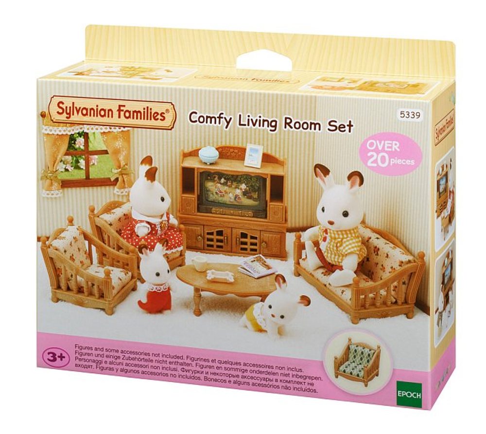 Levně Sylvanian family set - obývací pokoj
