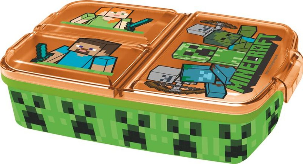 Levně STOR SVAČINOVÝ BOX MINECRAFT 18x13,5x5,5 CM, PLAST