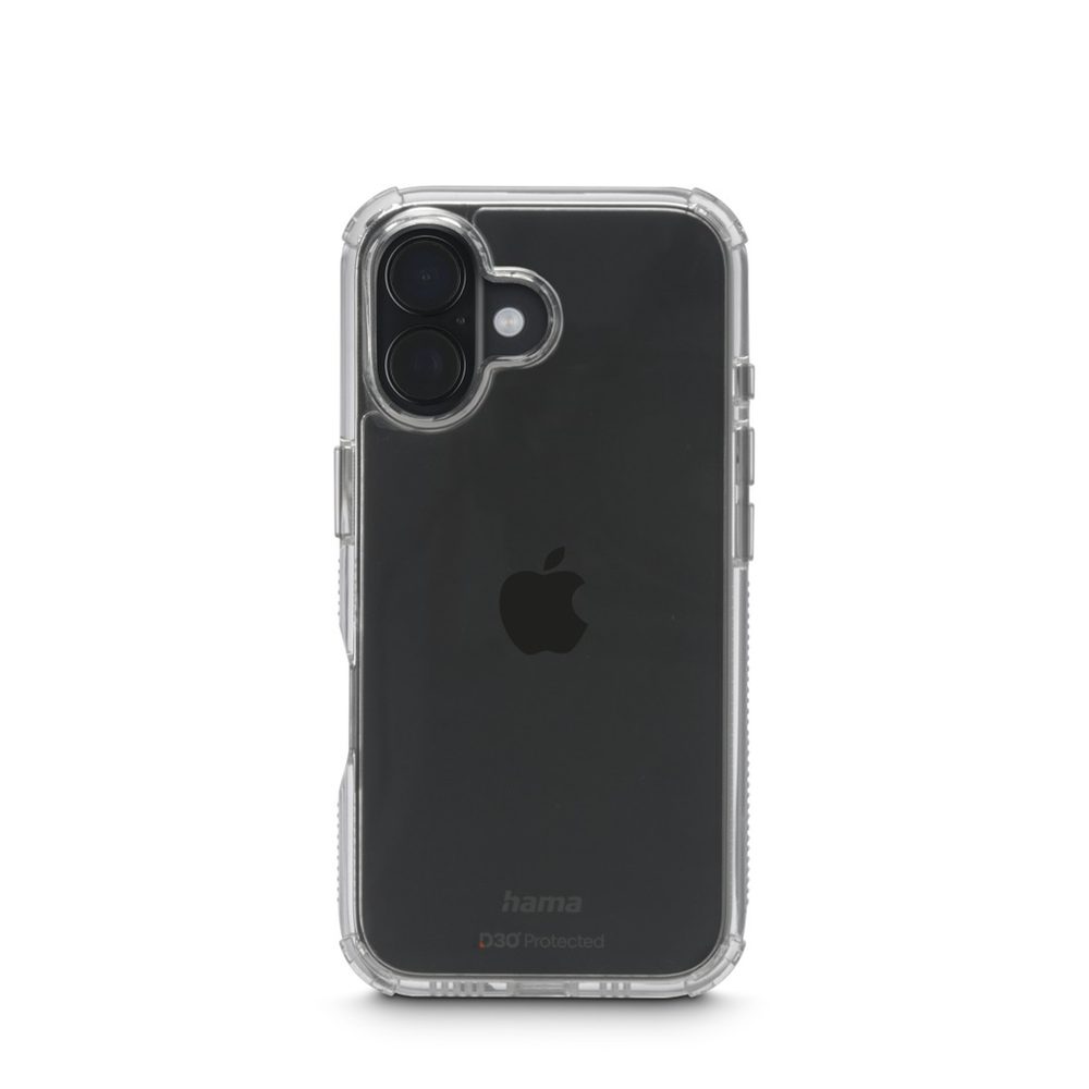 Hama Extreme Protect, kryt pro Apple iPhone 17, materiál D3O®, nežloutne, průhledný