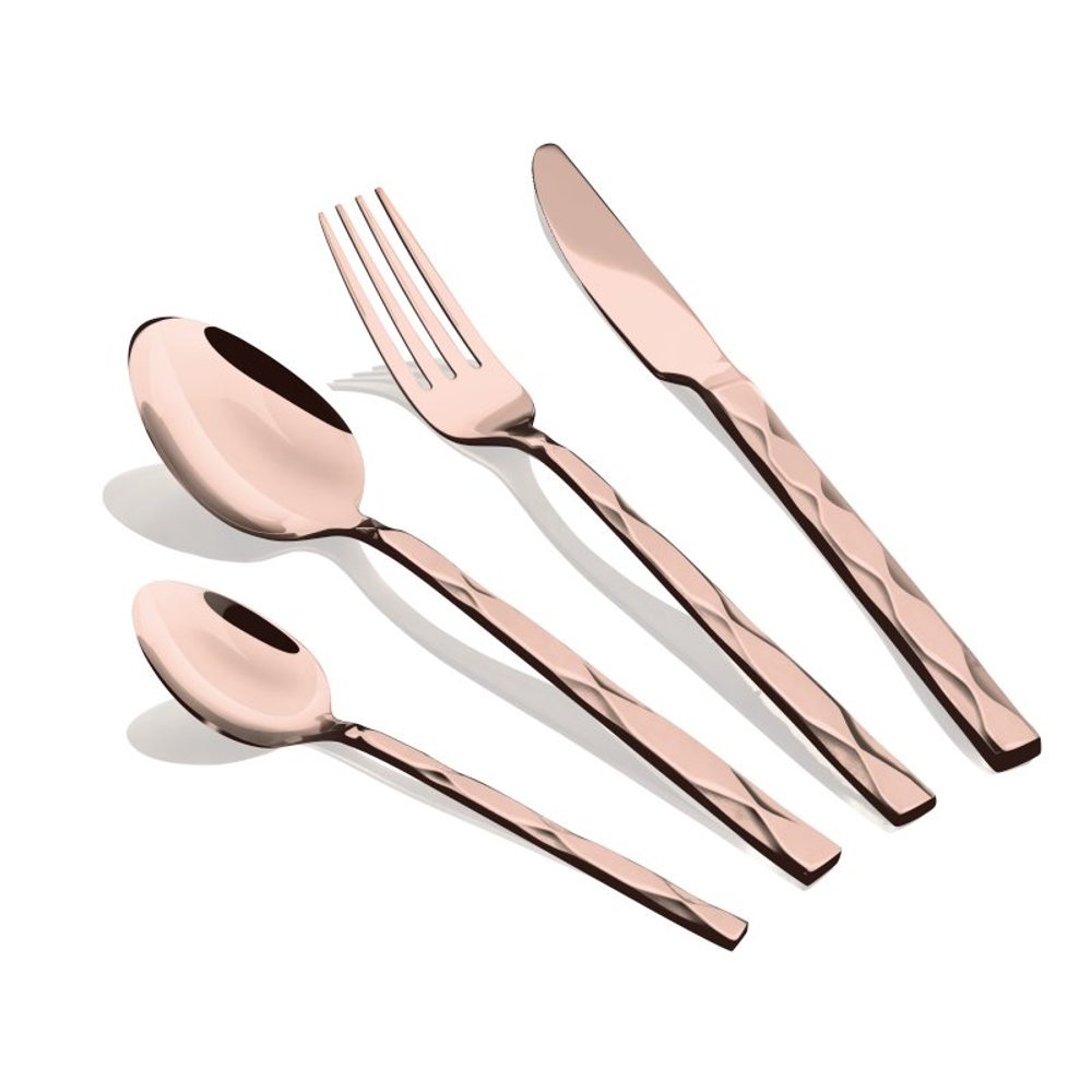 Levně BERLINGERHAUS Sada příborů nerez 24 ks Rose Gold Collection BH-3082
