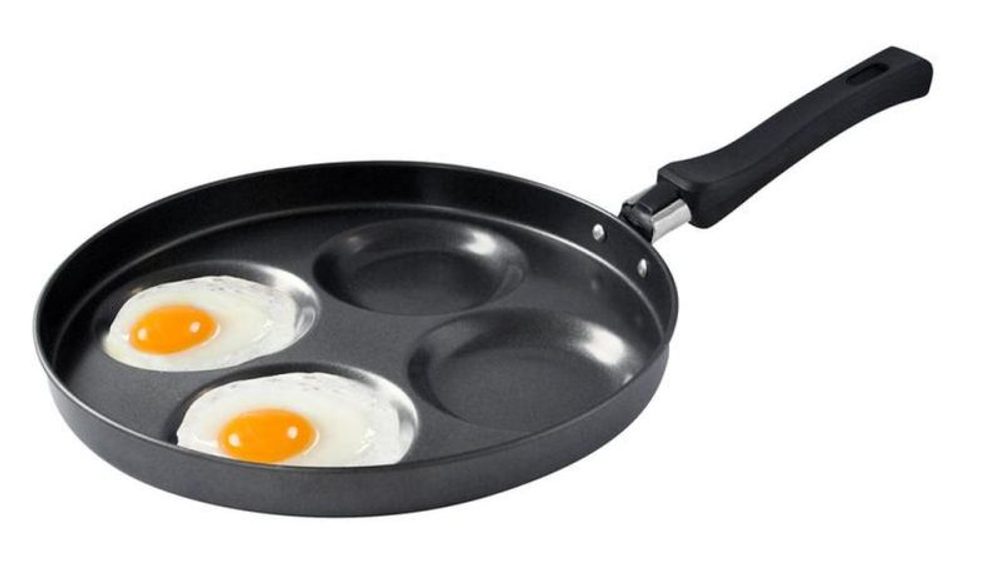 Levně lívanečník d24cm, COIMBRA, 4 oka, nepř.povrch