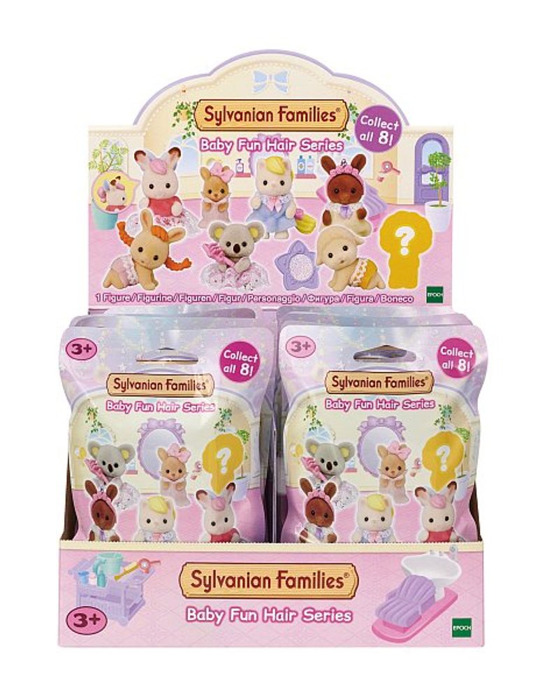 Levně Sylvanian family assort Zvířátka v kadeřnictví