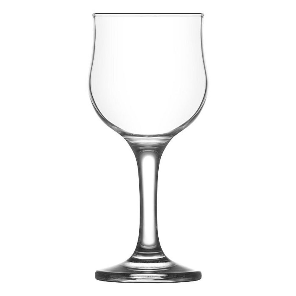 Levně sklen. 200ml, 6ks, NEVAKAR v.15,5cm - b.víno