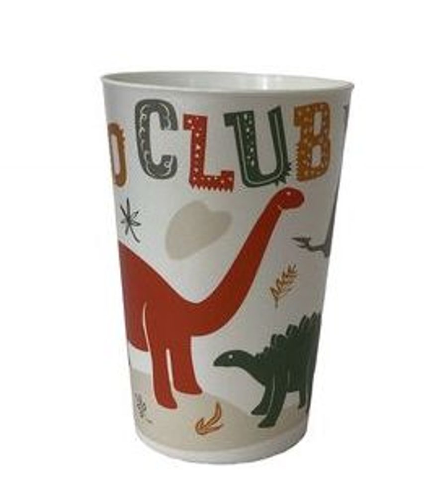 Levně kelímek 0,34l DINO CLUB, oranž, plast