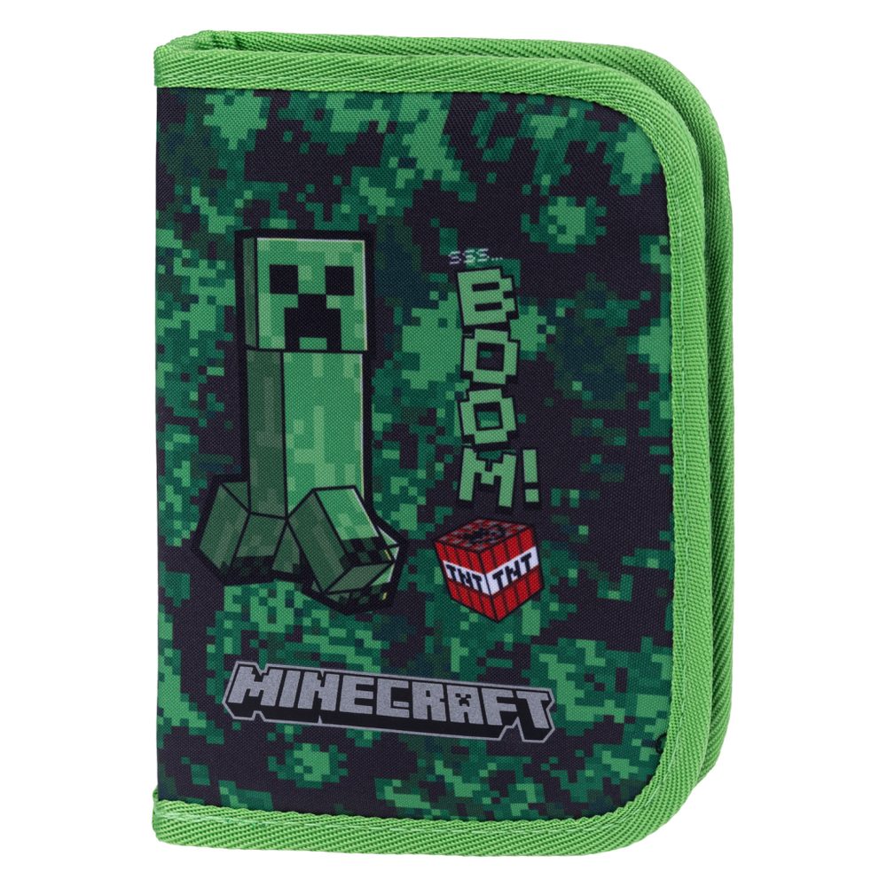 Levně BAAGL Školní penál jednopatrový Minecraft Boom