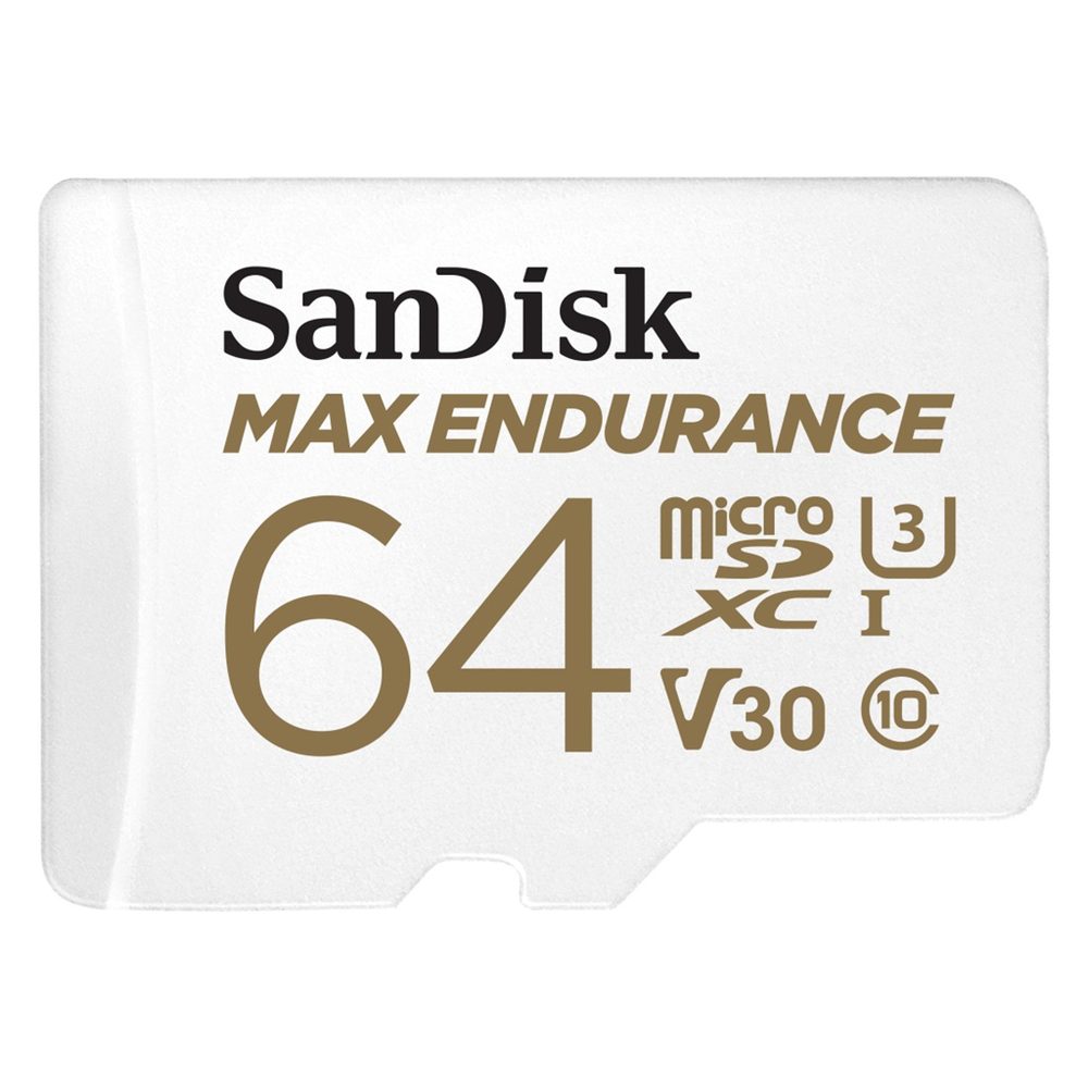 Levně SanDisk® MAX ENDURANCE microSDHC™ Card s adaptérem 64 GB