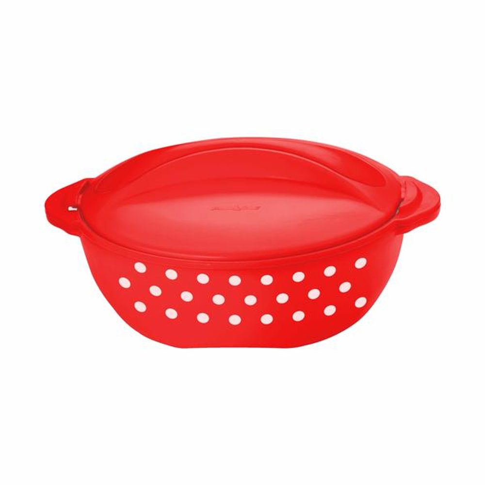 Levně TORO TERMOHRNEC TORO 3L ČERVENÁ A BÍLÝ PUNTÍK