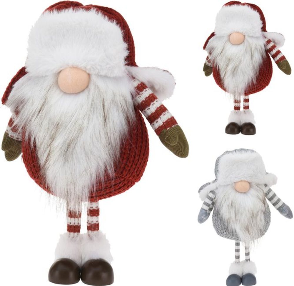 Levně SKŘÍTEK 32cm, stojící, 2druhy, textil, dek.