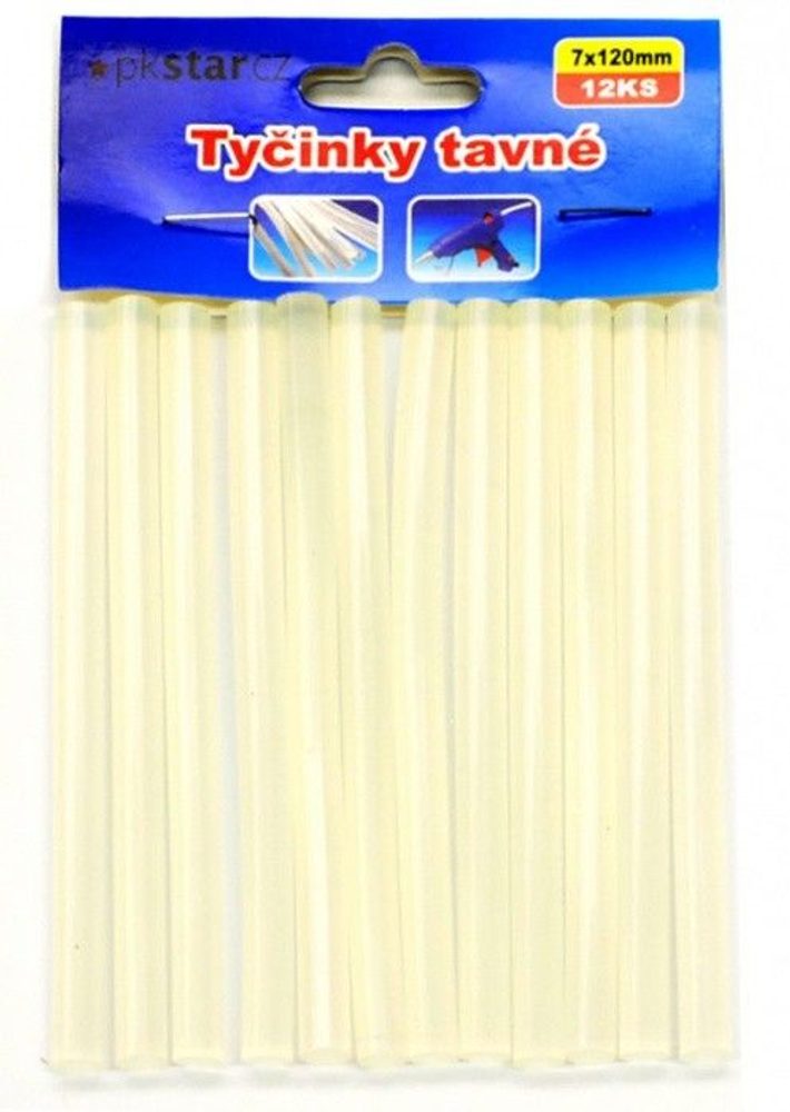 Levně náplň-12ks-d7x120mm do tavné pistole 25W