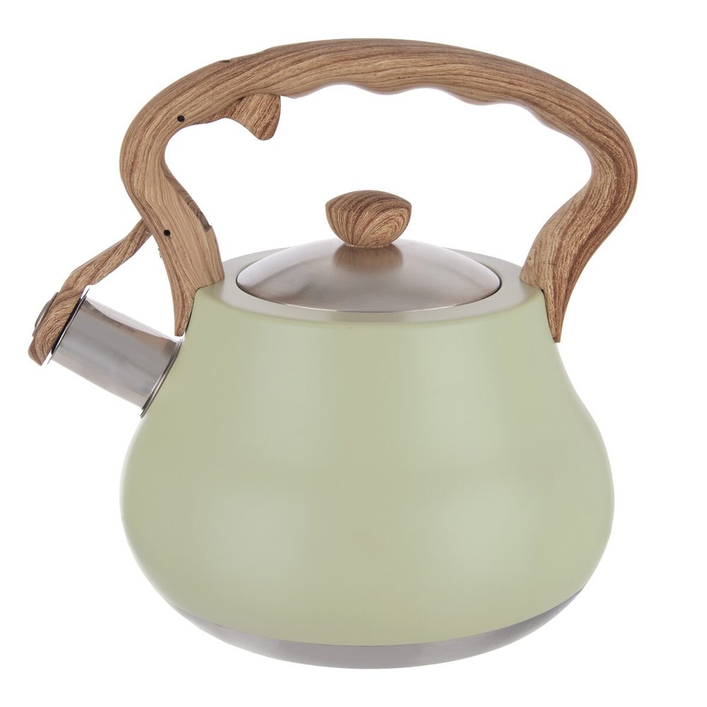Levně Čajník s píšťalou GREENISH 3 l