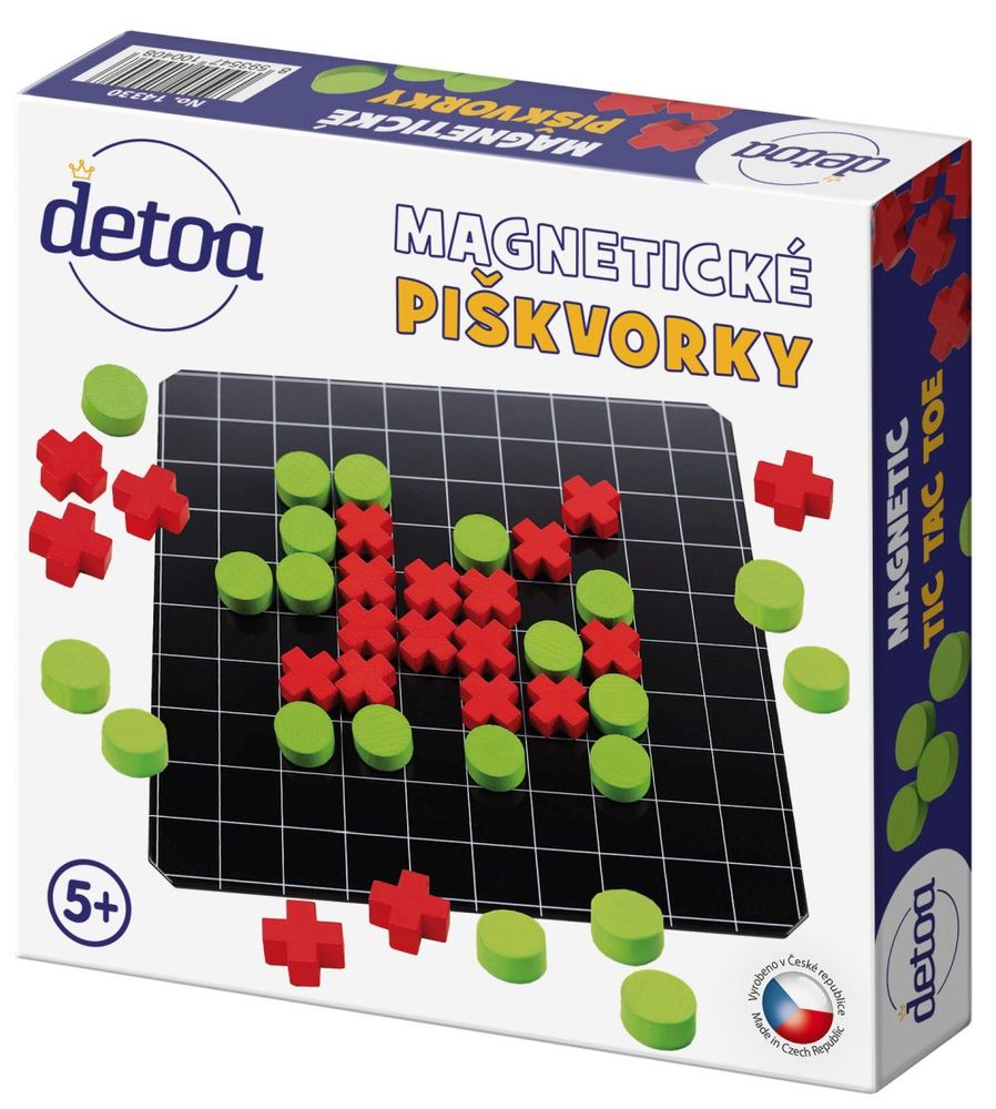 Levně Detoa Magnetické piškvorky